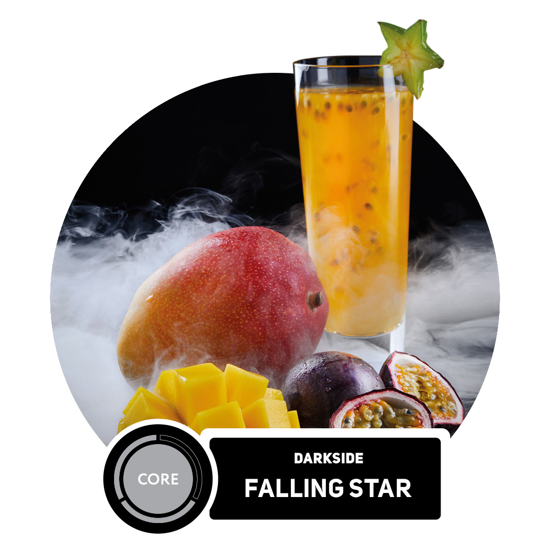 Darkside Shisha Tabak Core Falling Star 100g Darkside Shisha Tabak Core Falling Star 100g