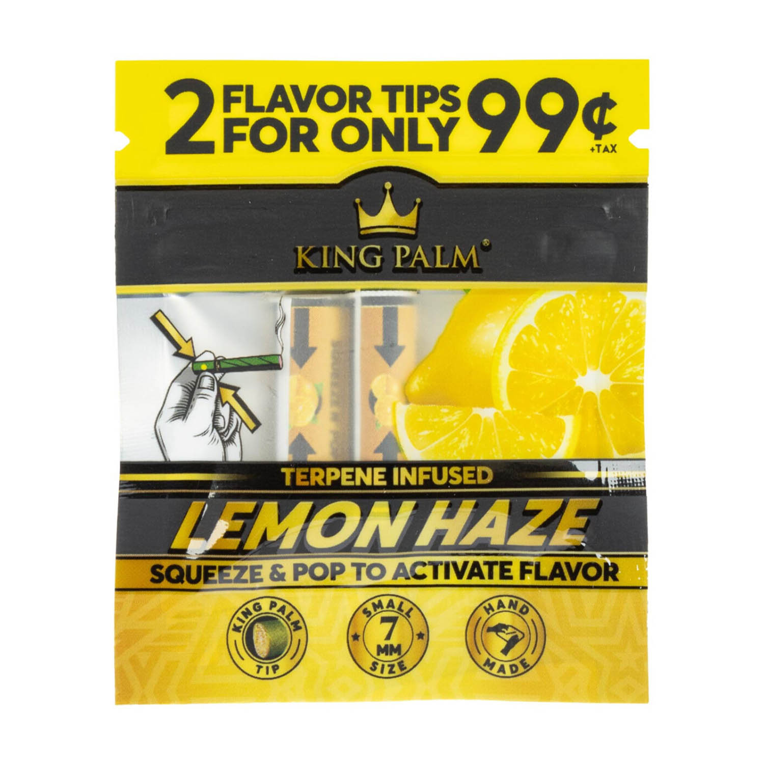 King Palm Filter Lemon Haze King Palm Filter Lemon Haze