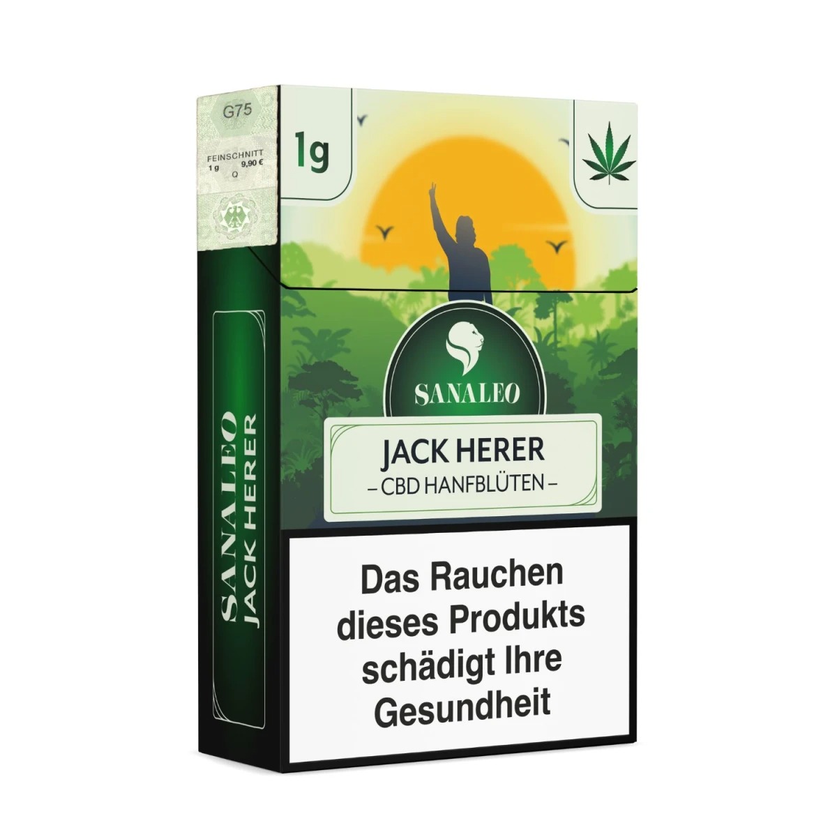 Sanaleo CBD Blüte Jack Herer 1g Sanaleo CBD Blüte Jack Herer 1g