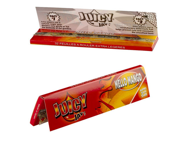 Juicy Jay's - Mix N Roll King Size Slim Longpapers mit Geschmack - Mello Mango