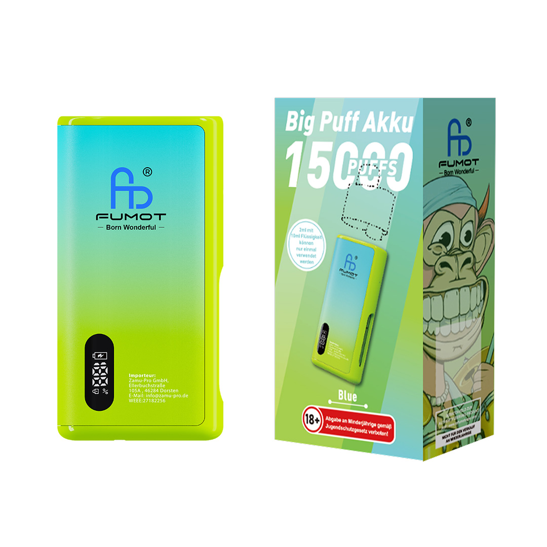 RandM Tornado - Big Puff Akkuträger - Blue