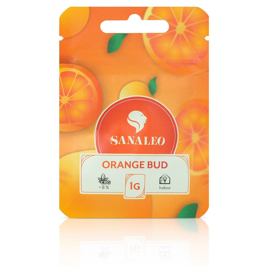 Sanaleo CBD Blüte Orange Bud 1g
