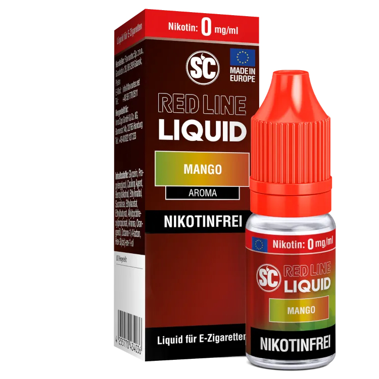 SC Red Line Liquid Mango 10ml 0mg