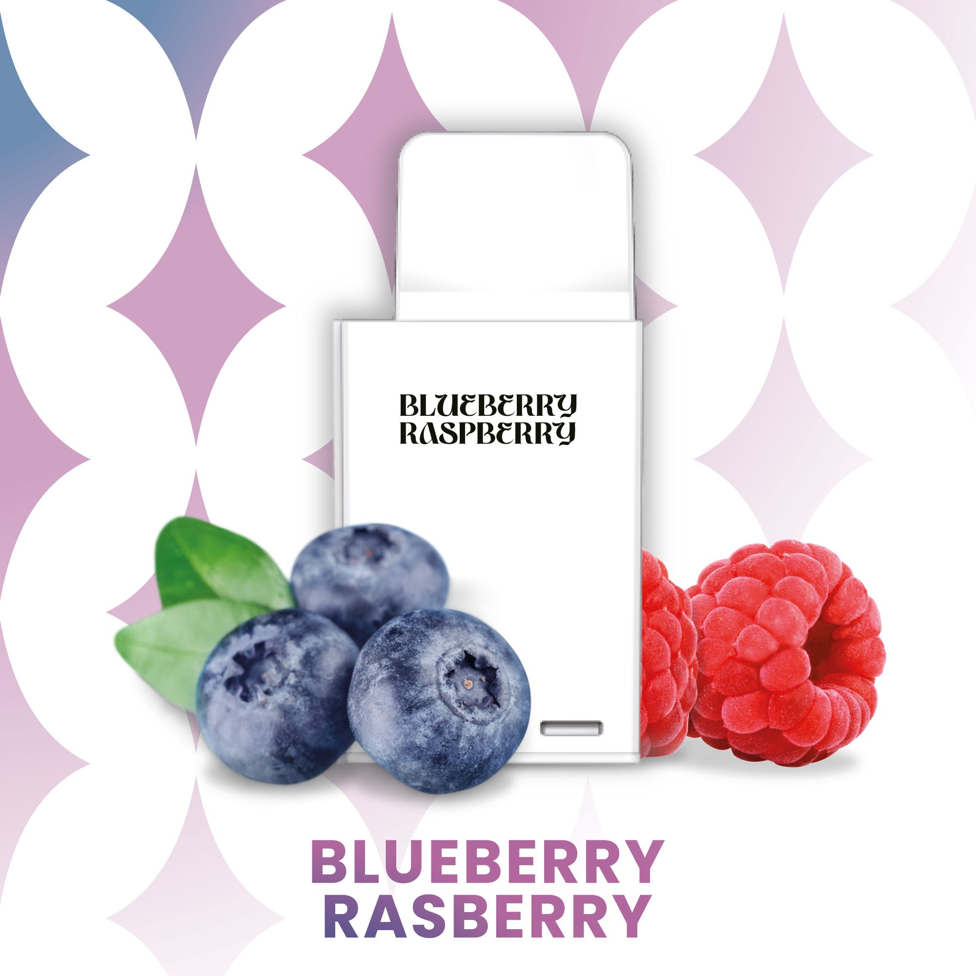 La Fume Cuatro - Pod - Blueberry Raspberry 2% Nikotin