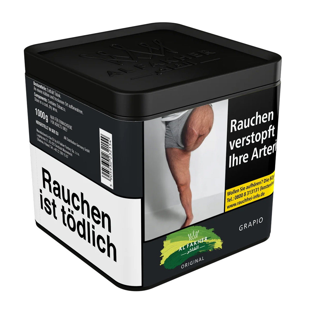 Al Fakher Virginia Shisha Tabak Grapio 1kg Al Fakher Virginia Shisha Tabak Grapio 1kg