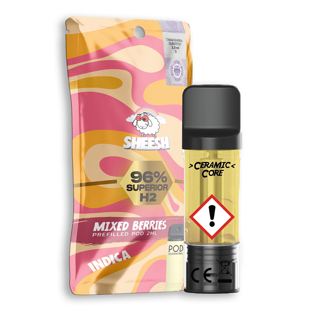 Sheesh - 10-OH H2 Superior Pod - Mixed Berries 2ml