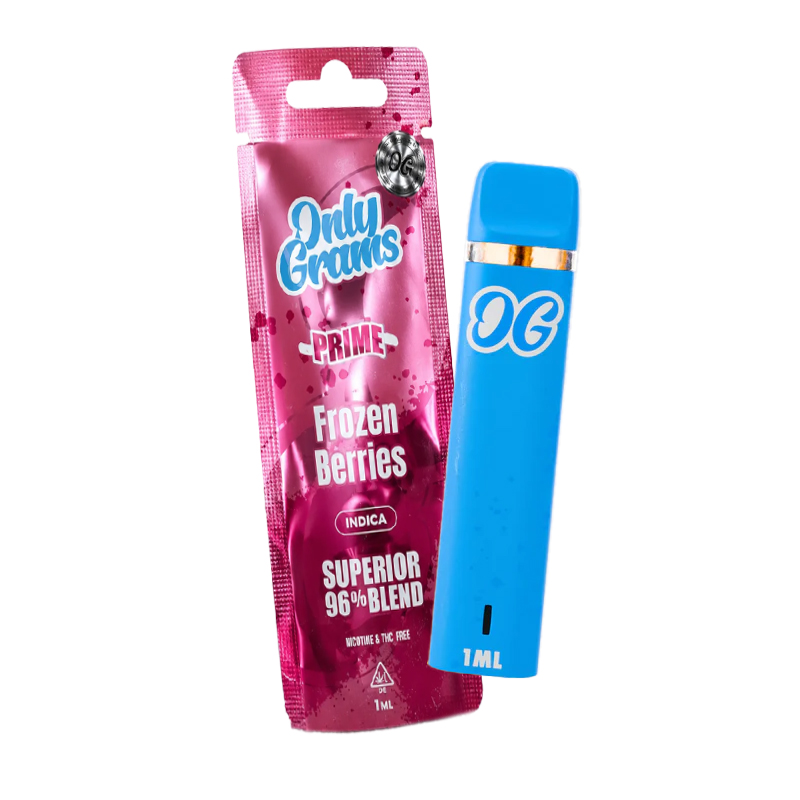 Only Grams Superior Blend Vape Frozen Berries 1ml