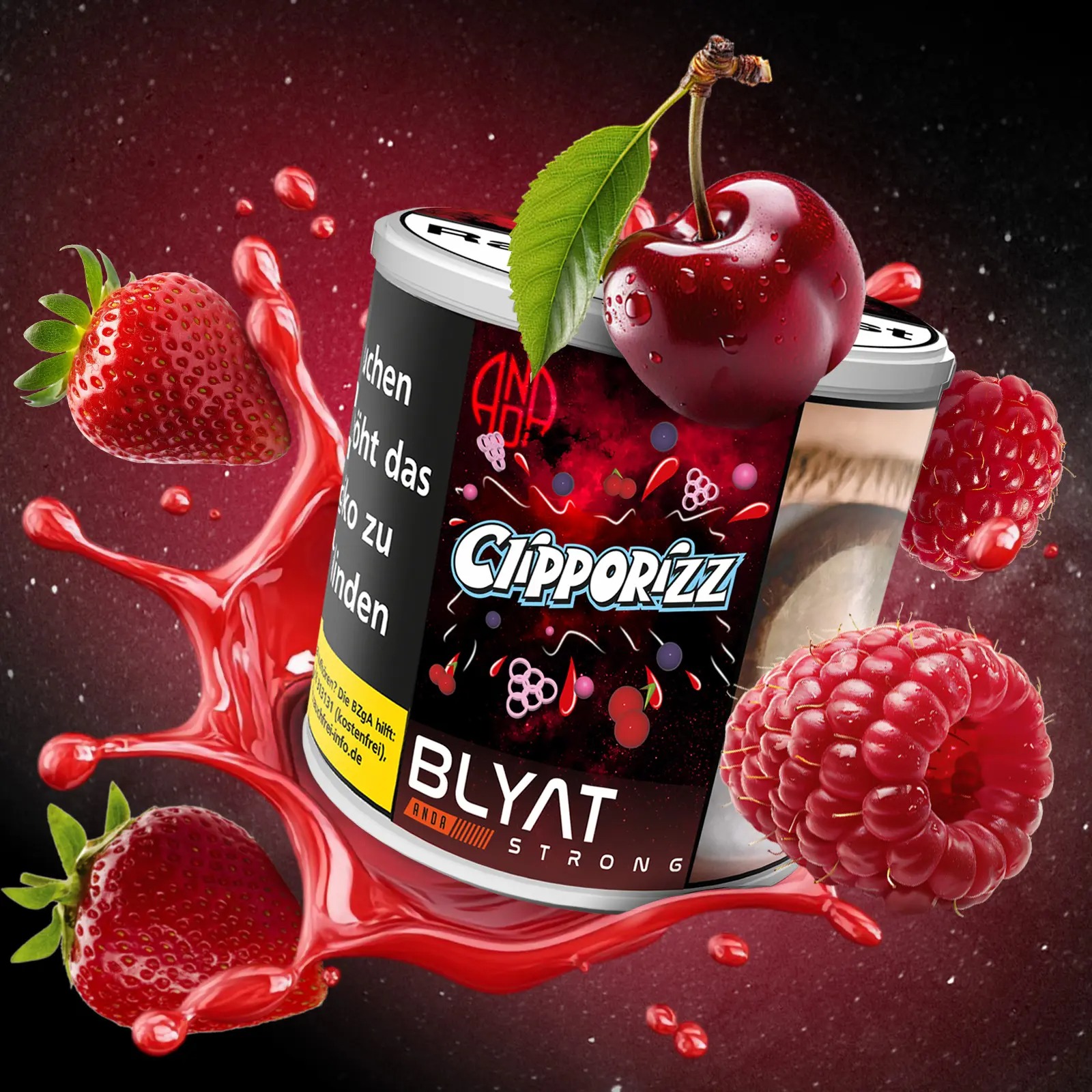 Blyat Shisha Tabak Clipporizz 200g Blyat Shisha Tabak Clipporizz 200g