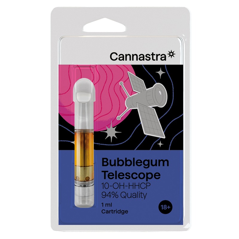 Cannastra - 10-OH-HHC Kartusche - Bubblegum Telescope 1ml