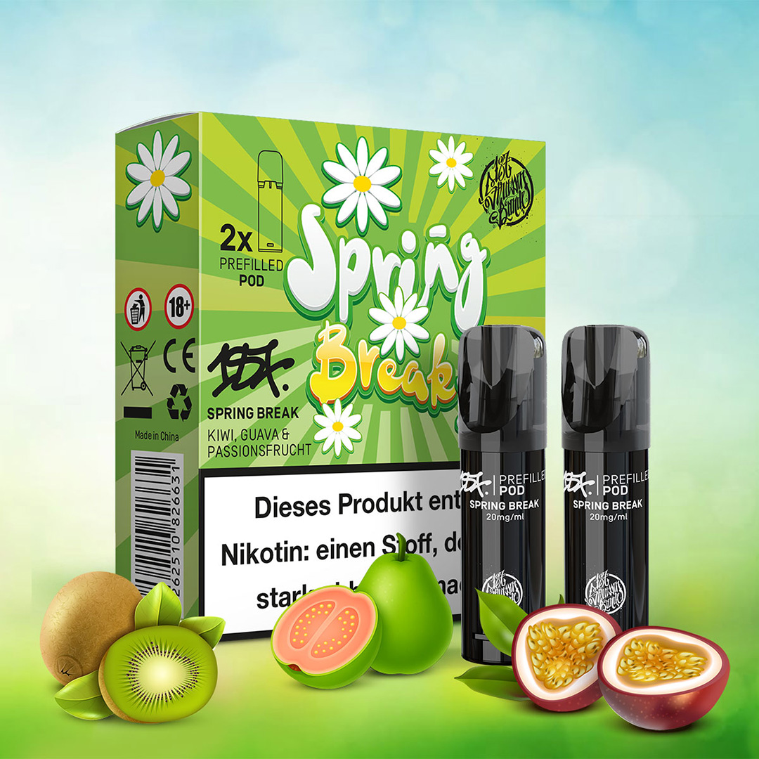 187 Vape Pod Spring Break 2er Pack 187 Vape Pod Spring Break 2er Pack