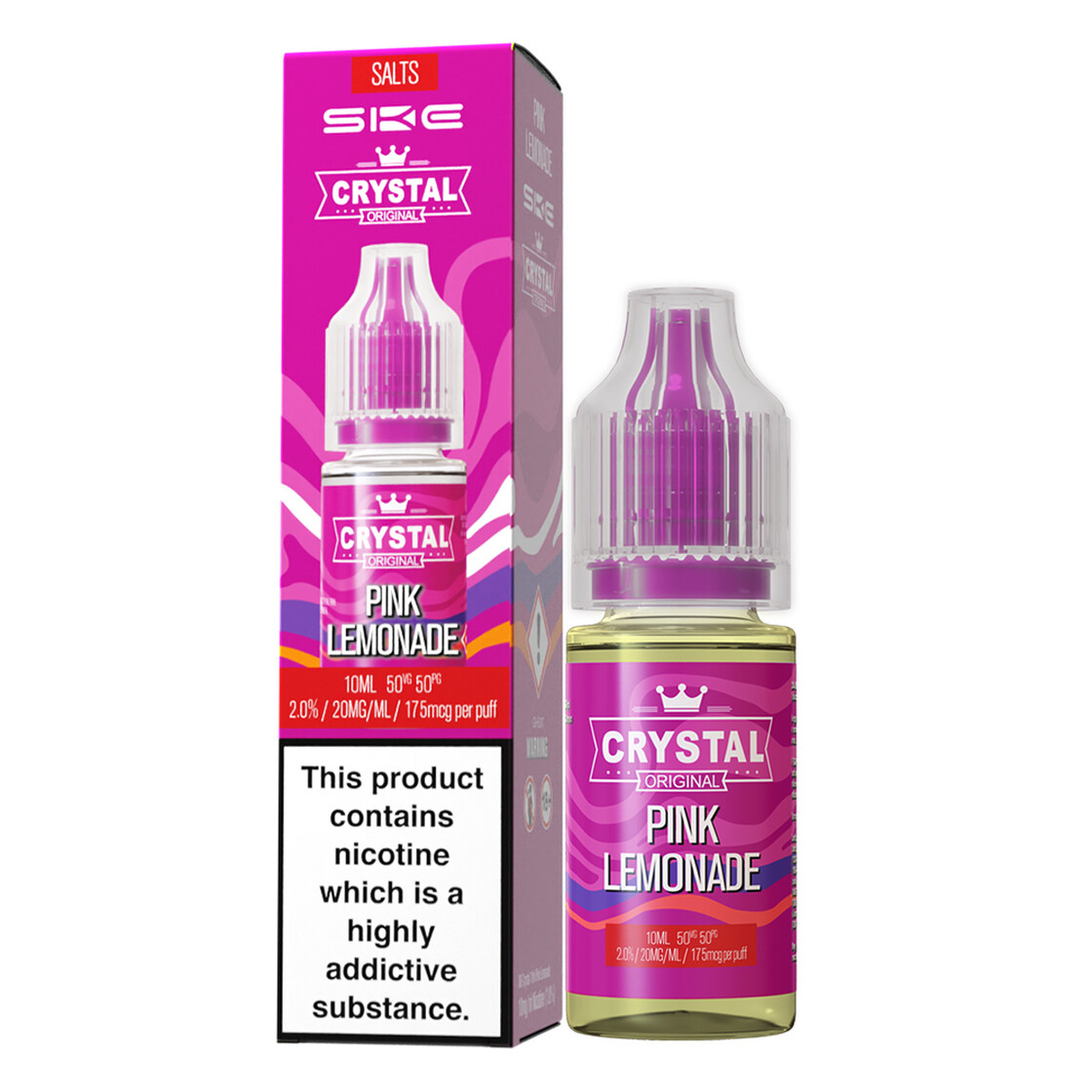 SKE Crystal Liquid 10ml 20mg Pink Lemonade SKE Crystal Liquid 10ml 20mg Pink Lemonade