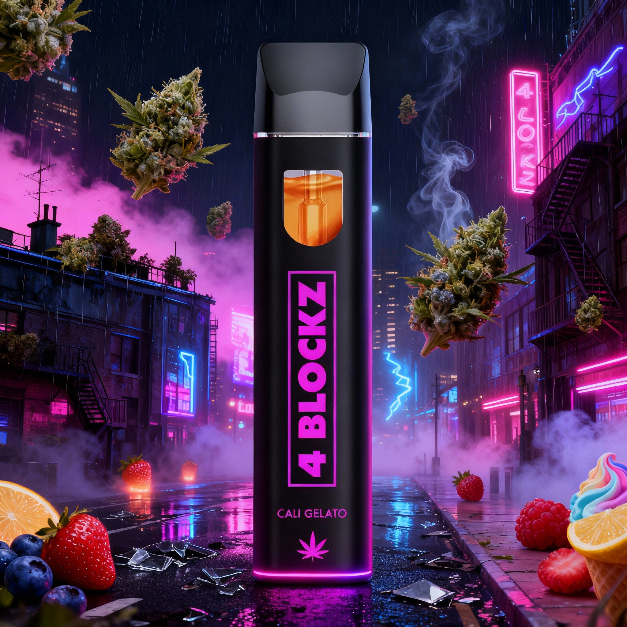 4 Blockz H3BTA Vape Cali Gelato 1ml 4 Blockz H3BTA Vape Cali Gelato 1ml