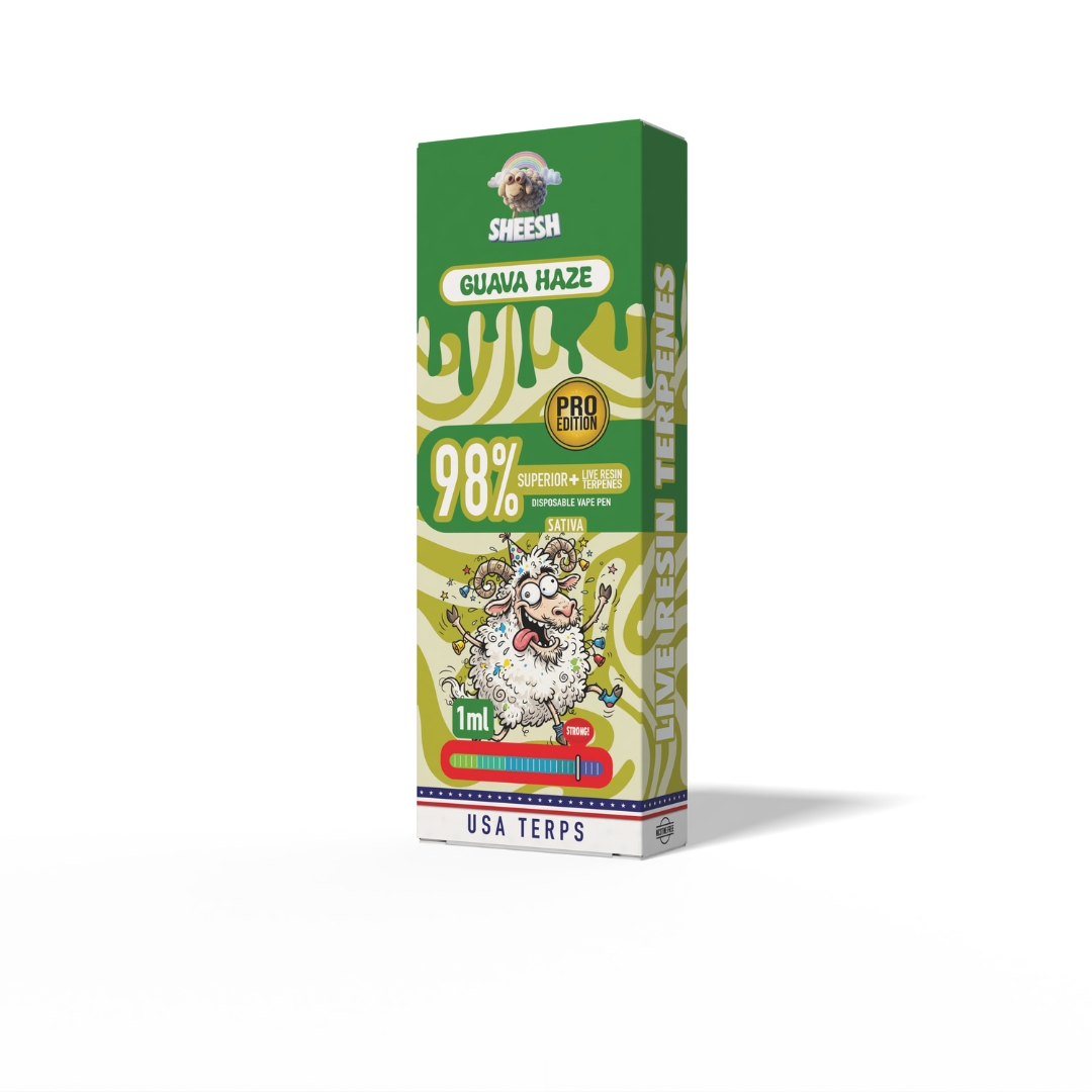 Sheesh - Superior Pro - Guava Haze 1ml Sheesh - Superior Pro - Guava Haze 1ml