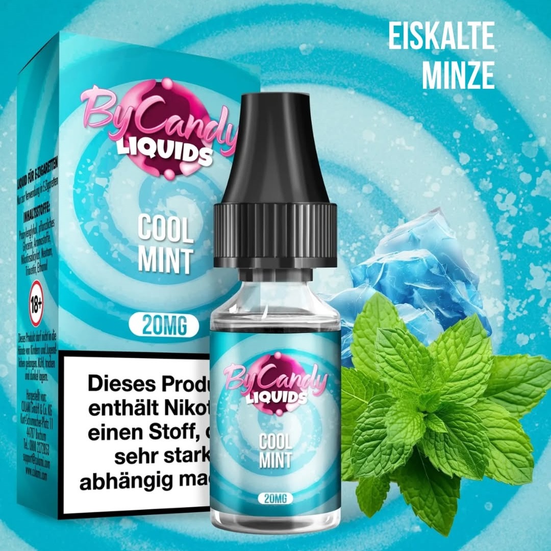 By Candy Liquid Cool Mint 10ml 20mg By Candy Liquid Cool Mint 10ml 20mg