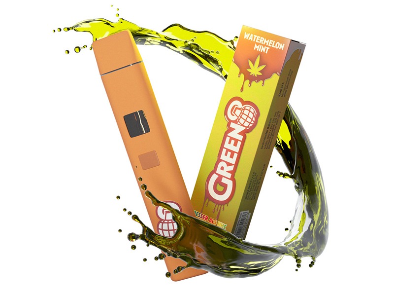 Green 8 10-OH Vape Watermelon Mint