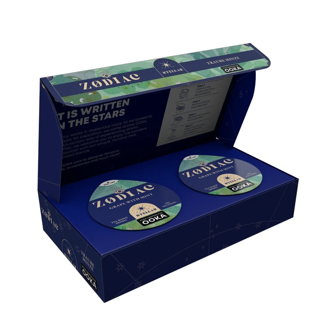OOKA Pod Zodiac Tabakersatz Stellar 2er Pack Box OOKA Pod Zodiac Tabakersatz Stellar 2er Pack Box