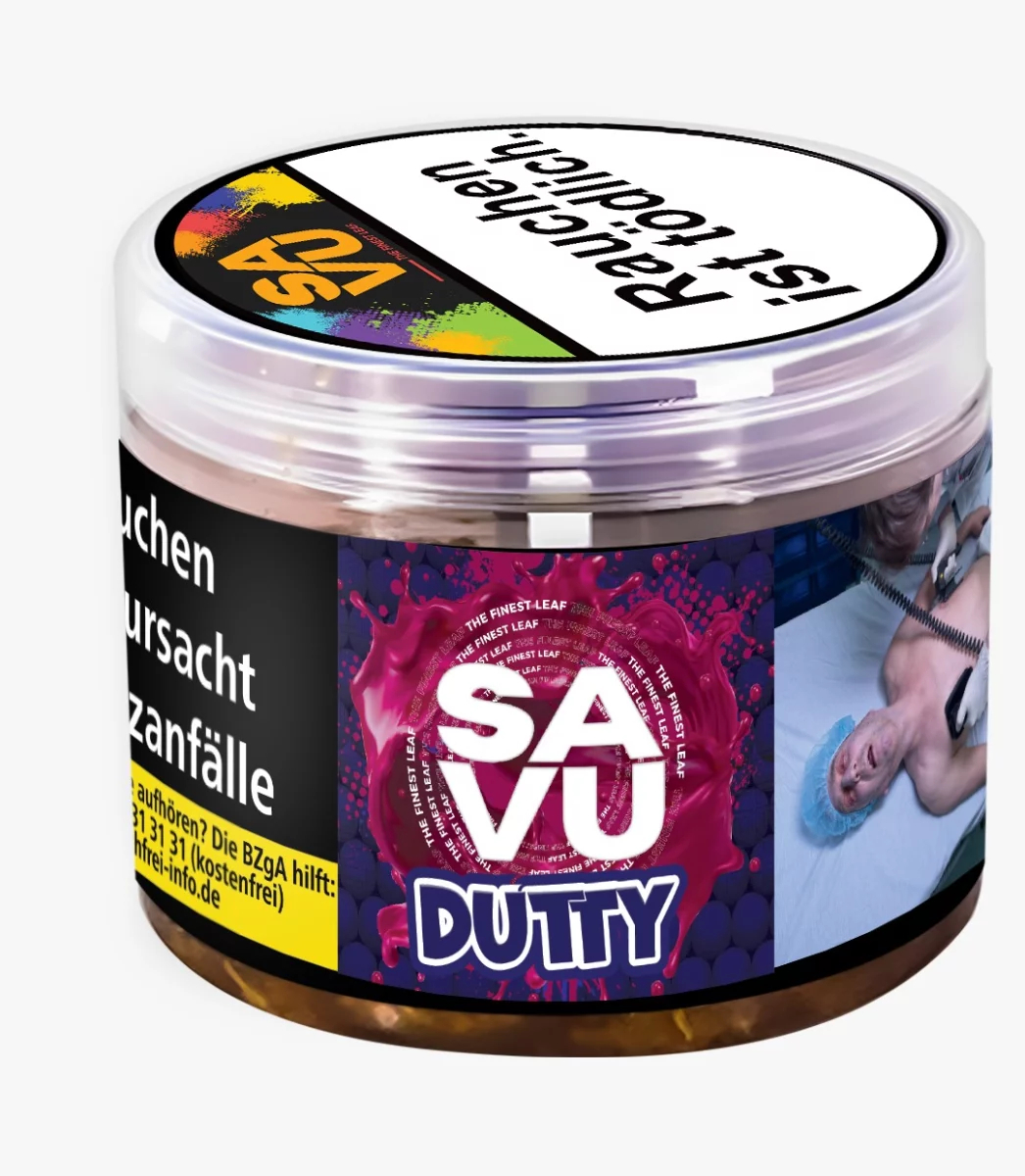 Savu Shisha Tabak Dutty 200g Savu Shisha Tabak Dutty 200g
