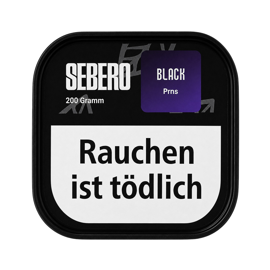 Sebero Darkblend Shisha Tabak Black Prns 200g Sebero Darkblend Shisha Tabak Black Prunes 200g