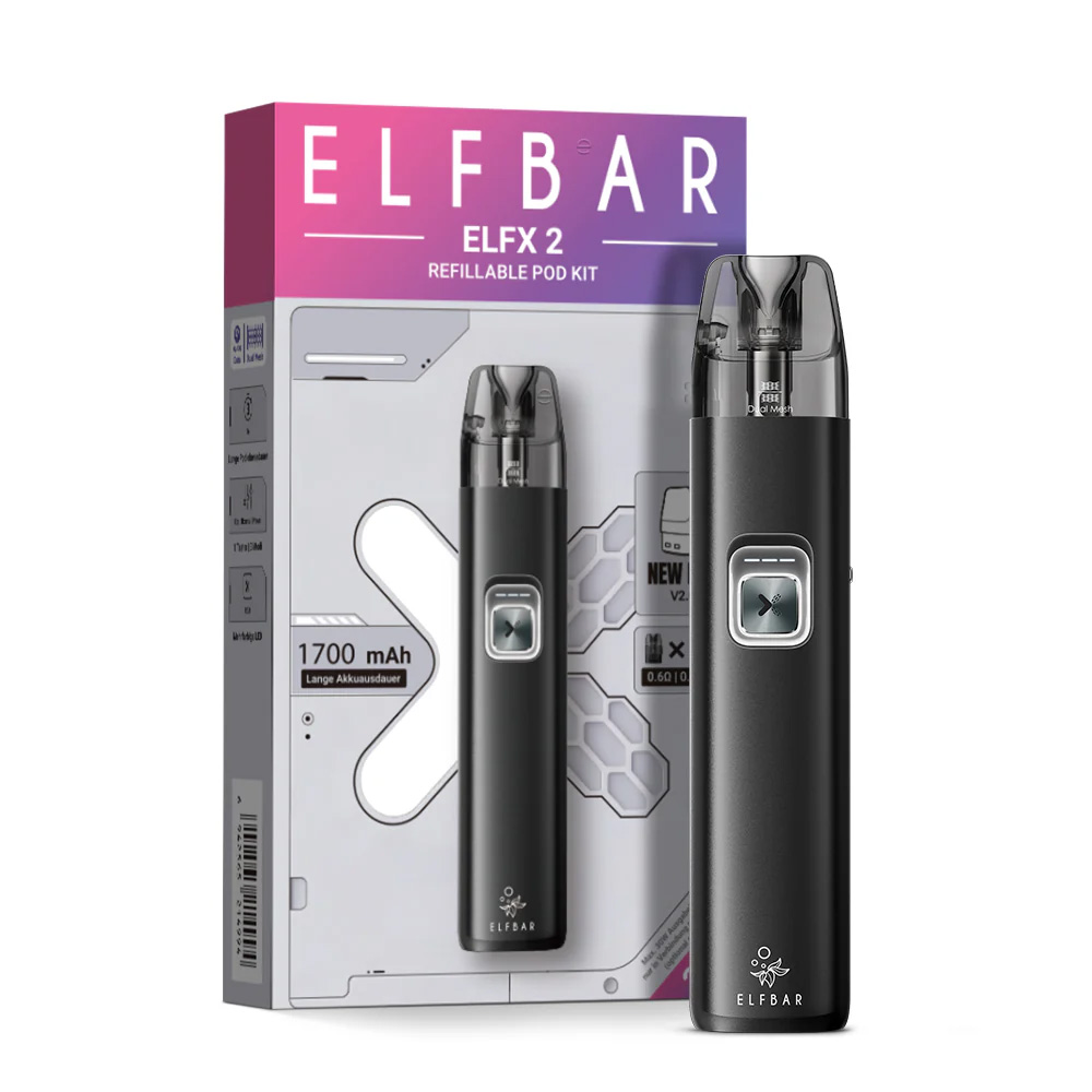 Elfbar ELFX 2 Pod Kit Matte Black