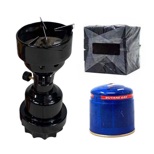 Gasanzünder Set mit Kohle Gasanzünder Set mit Kohle