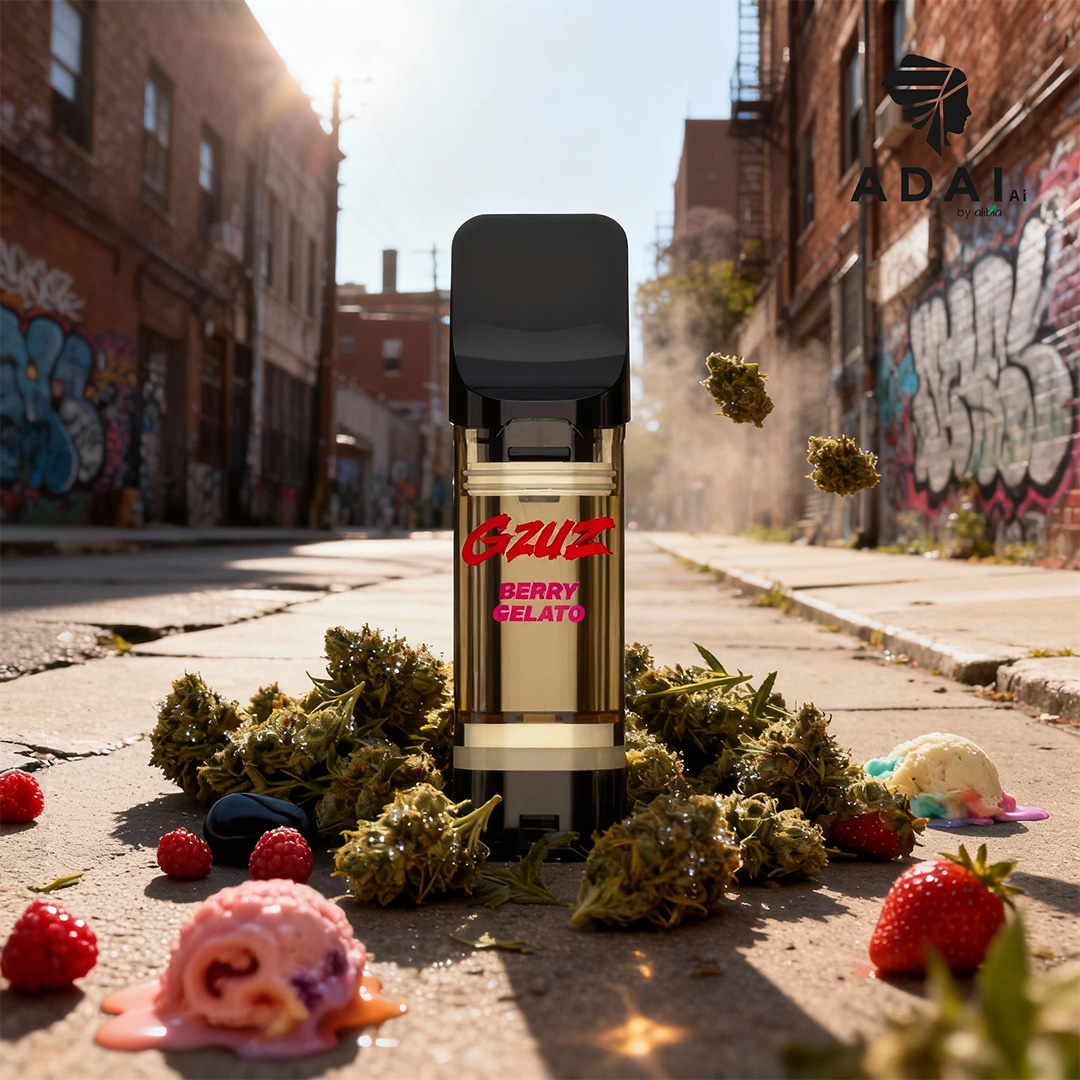 Gzuz H3 Superior Blend Pod - Berry Gelato 1ml
