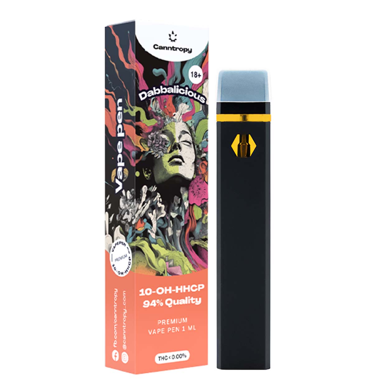 Canntropy 10-OH-HHCP Vape Dabbalicious Canntropy 10-OH-HHCP Vape Dabbalicious