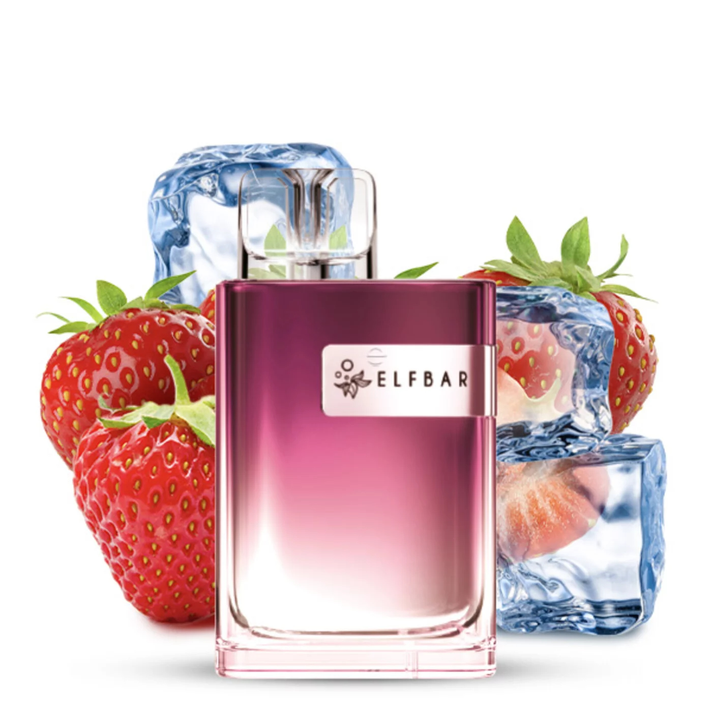 Elfbar CR600 Vape - Einweg E-Shisha - Strawberry Ice 2% Nikotin