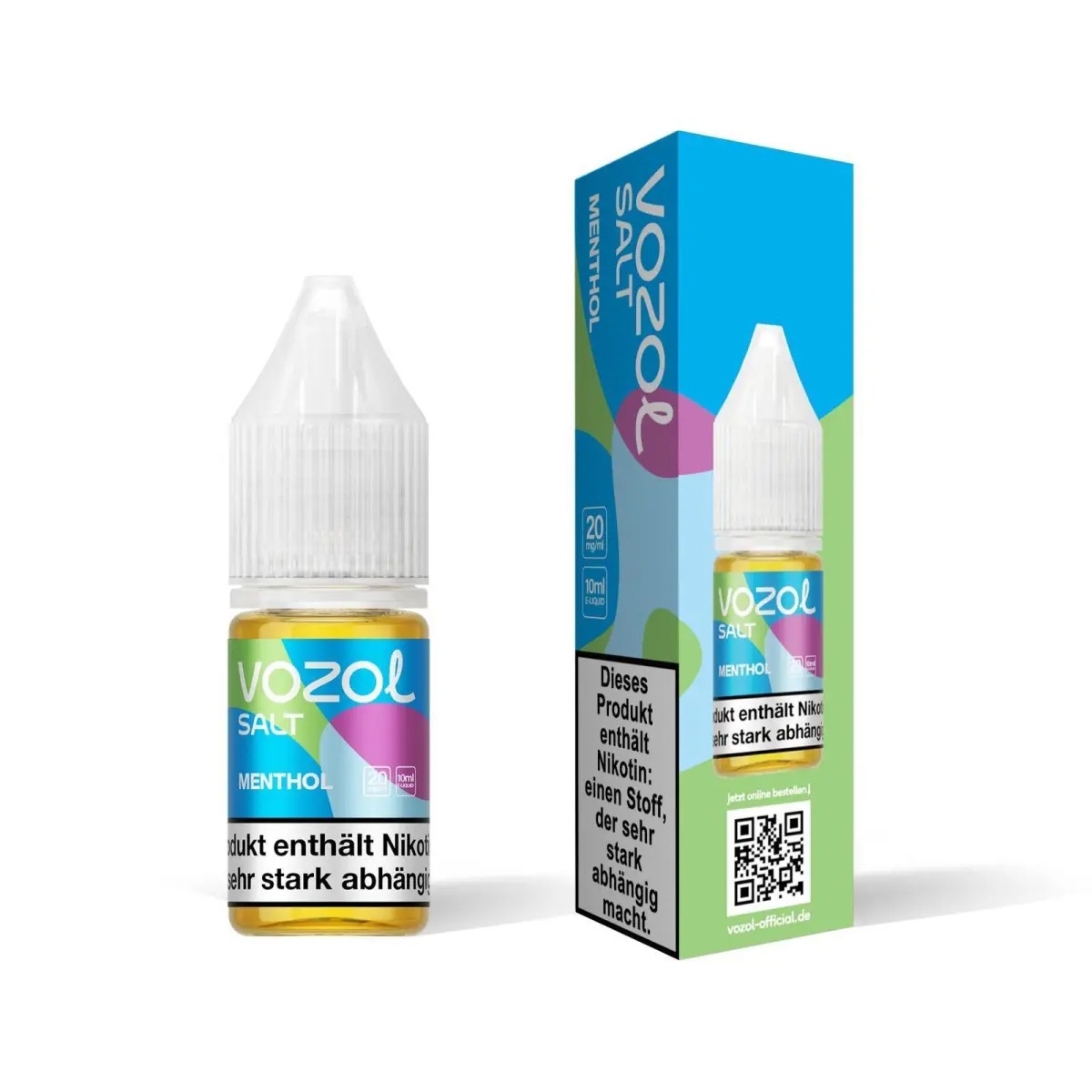 Vozol - Menthol Nikotinsalz Liquid 10ml | 20mg/ml