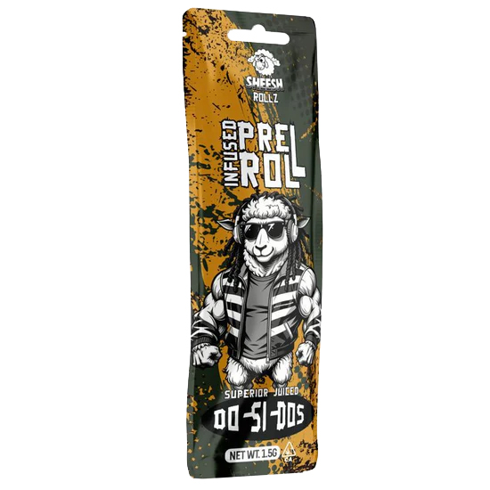 Sheesh - Rollz Pre-Roll - Do-Si-Dos 1,5g Sheesh - Rollz Pre-Roll - Do-Si-Dos 1,5g