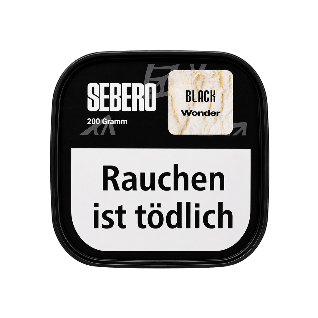 Sebero Darkblend Shisha Tabak Black Wonder 200g Sebero Darkblend Shisha Tabak Black Wonder 200g