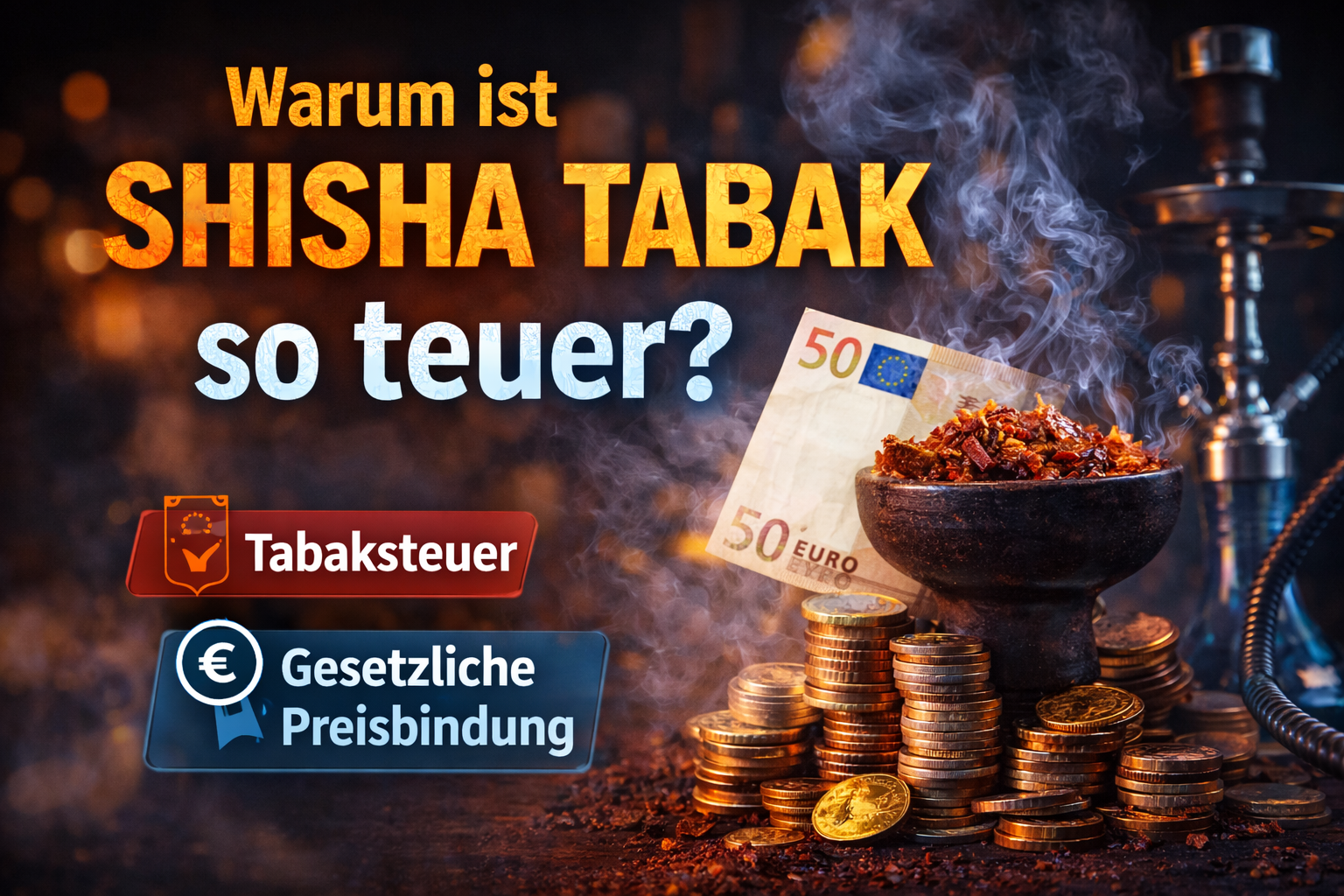 Warum ist Shisha Tabak so teuer?