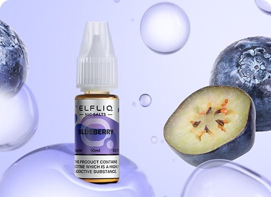 Elfliq - Blueberry Nikotinsalz Liquid 10ml | 20mg/ml