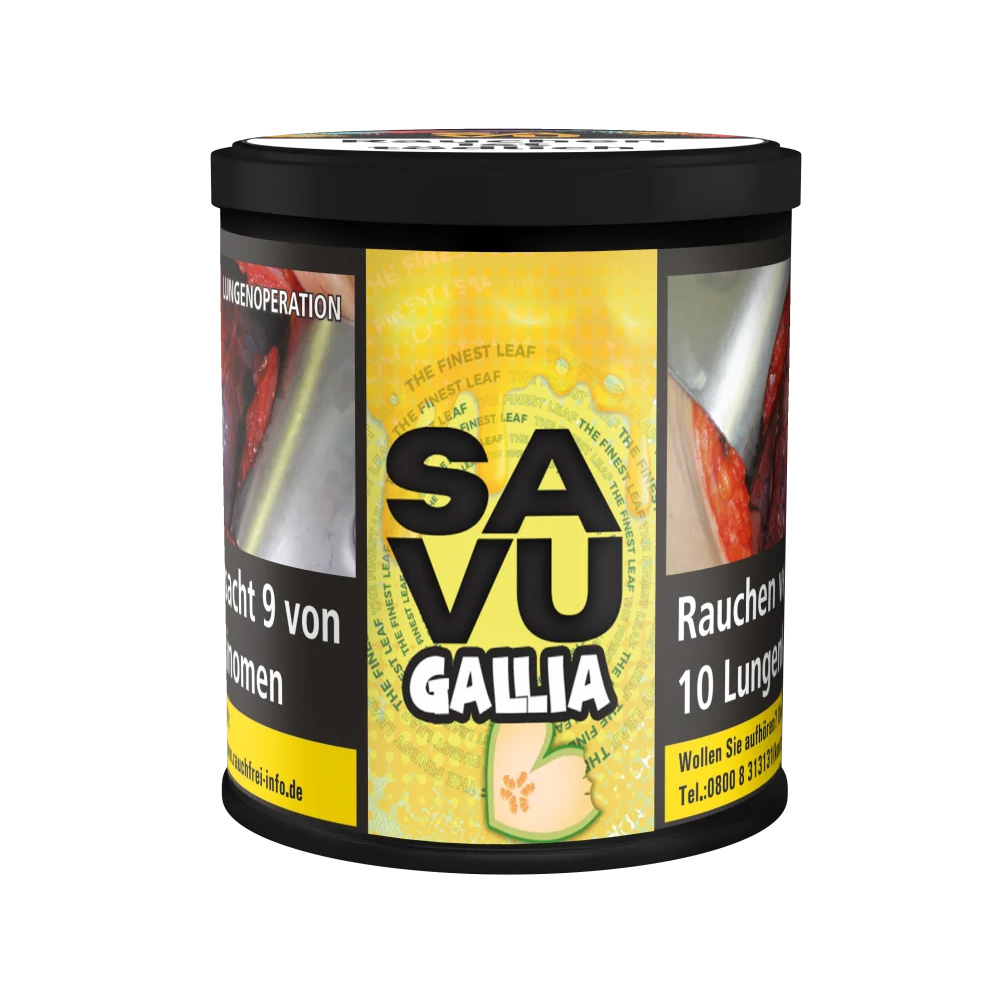 Savu Virginia Shisha Tabak Gallia 200g