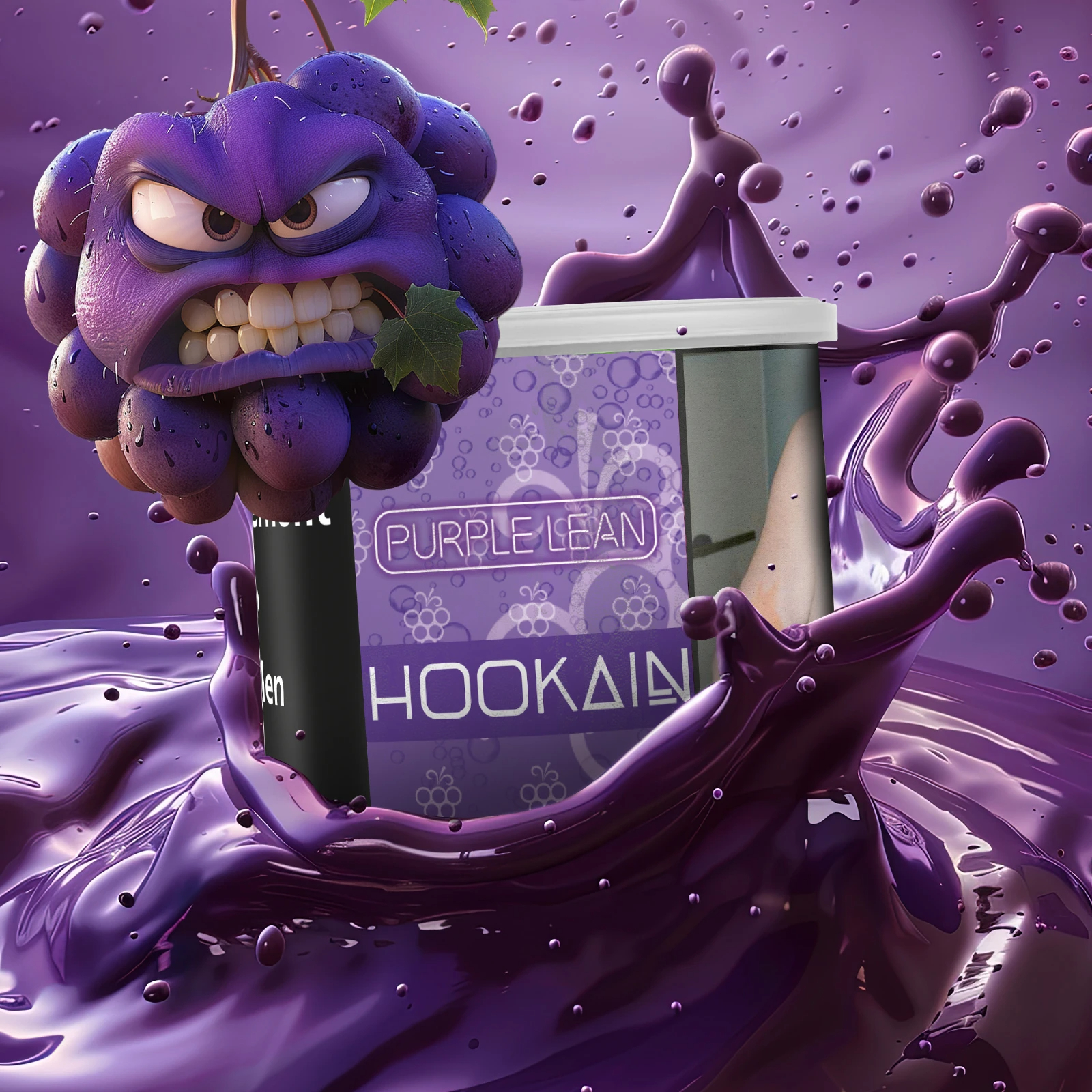 Hookain Shisha Tabak - Purple Lean 200g