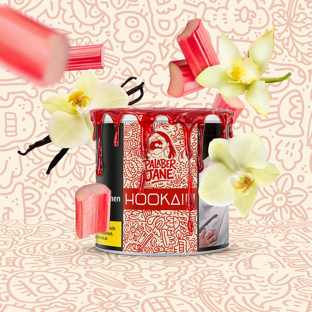 Hookain Virginia Shisha Tabak Palaber Jane 100g