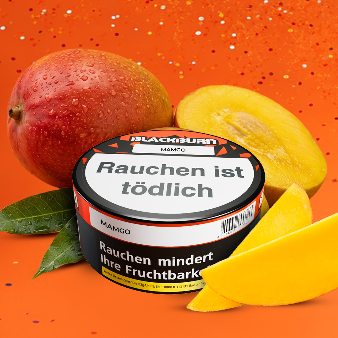 Blackburn Darkblend Shisha Tabak Mamgo 100g Blackburn Darkblend Shisha Tabak Mamgo 100g