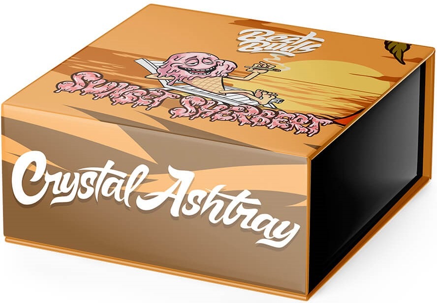 Best Buds Kristallaschenbecher Sunset Sherbet Box Best Buds Kristallaschenbecher Sunset Sherbet Box