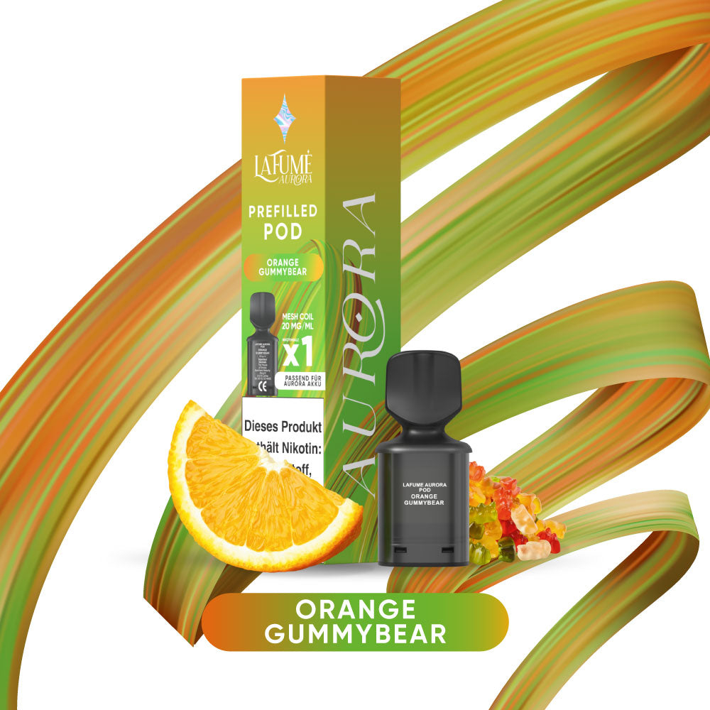 La Fume Aurora - Pod - Orange Gummybear 2% Nikotin