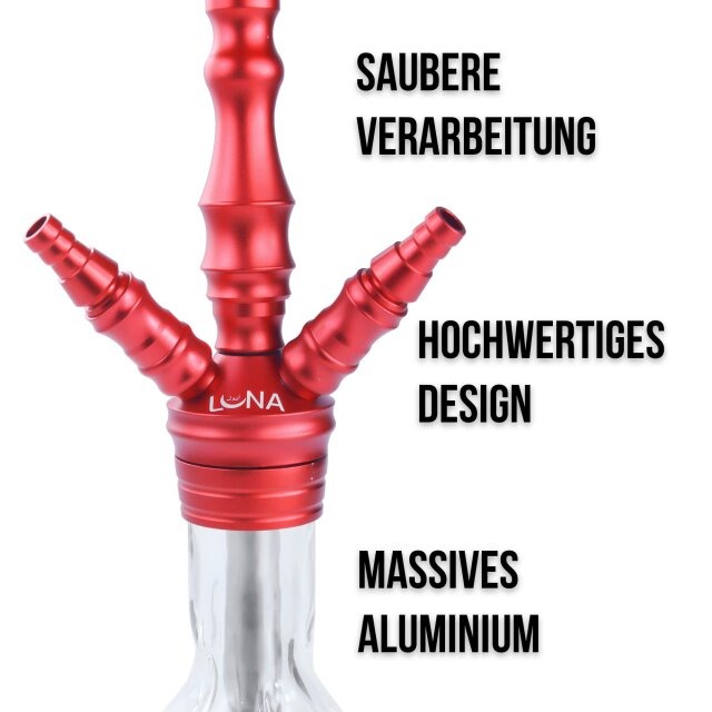 Luna Hookah - Minima 2.0 Rot