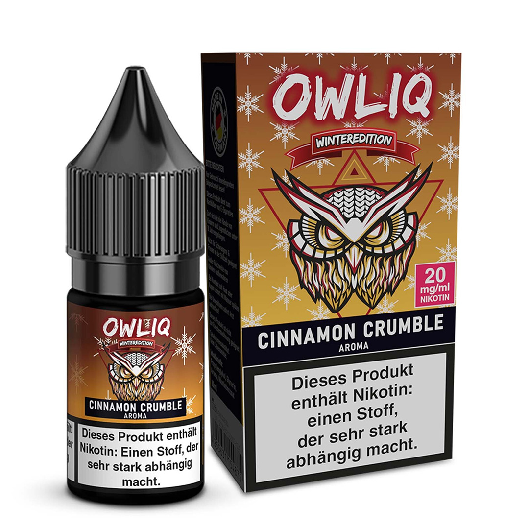 Owliq Liquid Cinnamon Crumble 20mg 10ml Owliq Liquid Cinnamon Crumble 20mg 10ml
