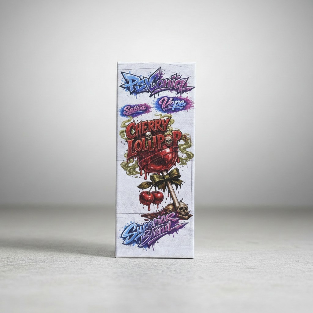 Psyconia Superior Blend Vape Cherry Lollipop 1ml Psyconia Superior Blend Vape Cherry Lollipop 1ml