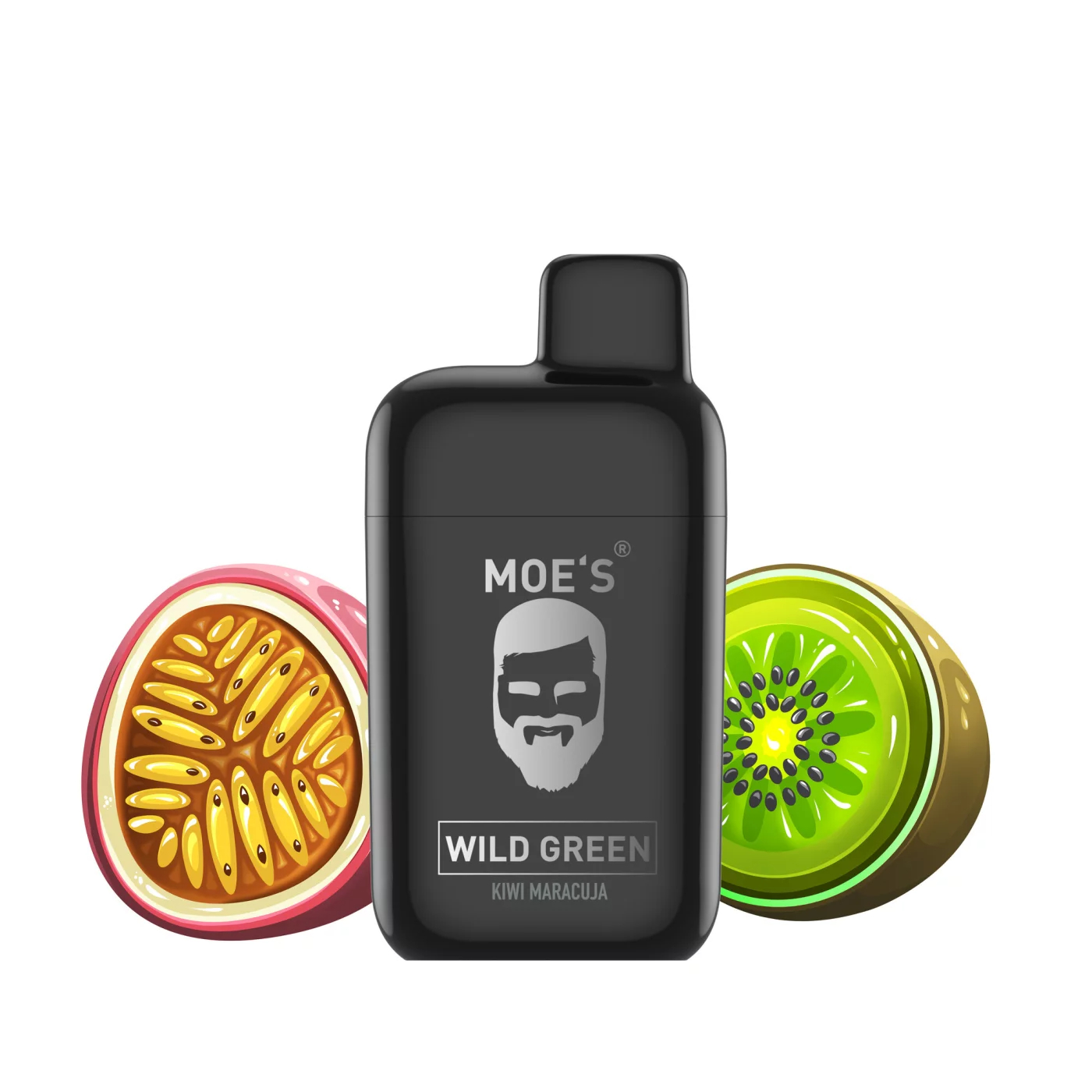 Moe's Einweg E-Zigarette Vape - Wild Green