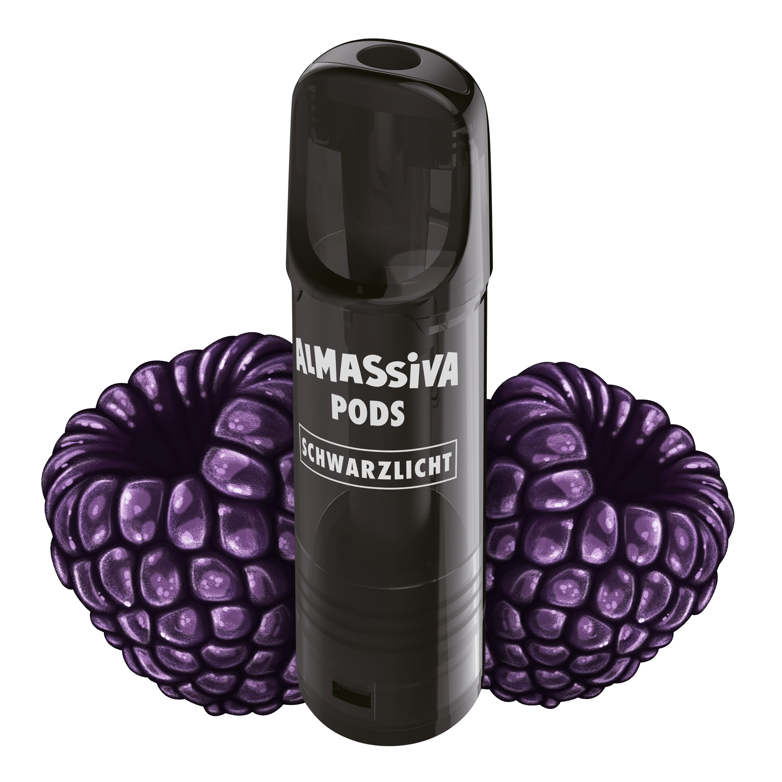 Al Massiva Vape - POD - Schwarzlicht 1,7% Nikotin 600 Züge (2 Pods)