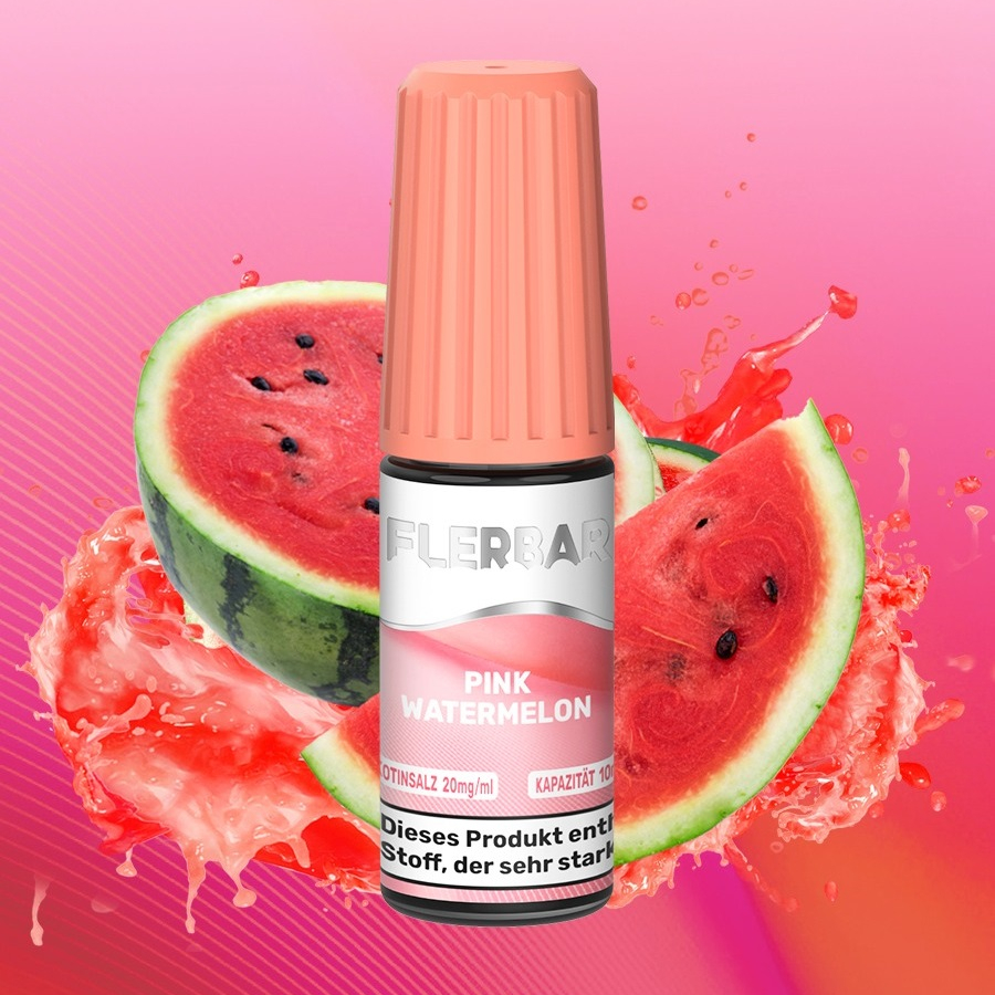 Flerbar Liquid Pink Watermelon 10ml 20mg Flerbar Liquid Pink Watermelon 10ml 20mg