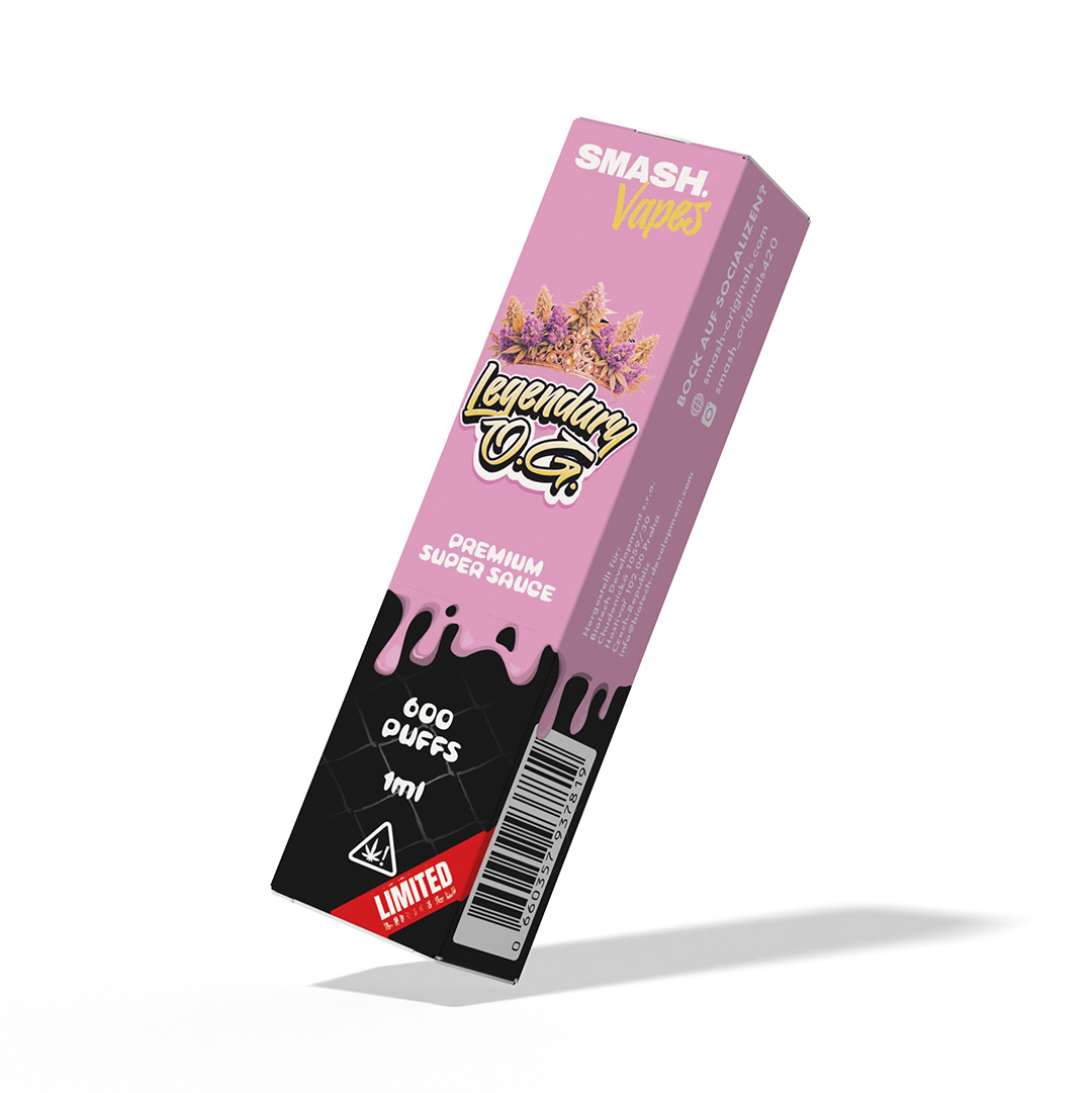 Smash V3 Super Sauce Vape Legendary O.G. 1ml Smash V3 Super Sauce Vape Legendary O.G. 1ml