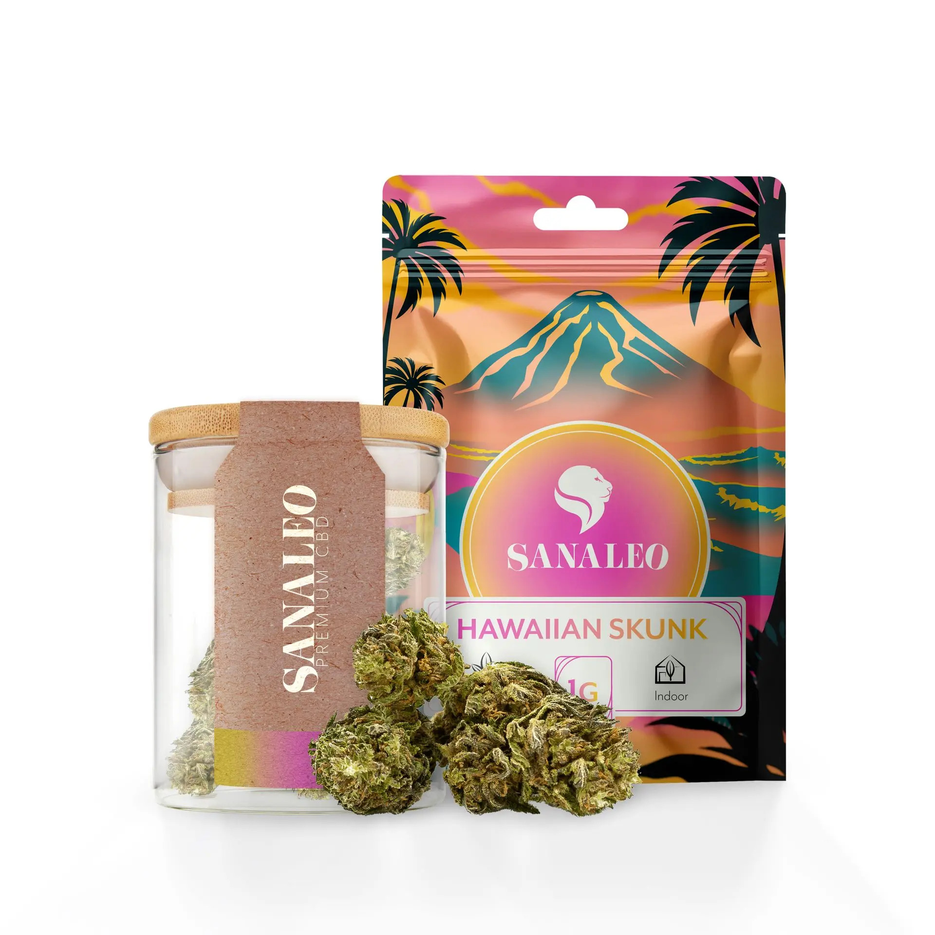 Sanaleo CBD Blüte Hawaiian Skunk 2g Sanaleo CBD Blüte Hawaiian Skunk 2g