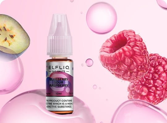 Elfliq_Blueberry_Sour_RaspberryeiZqDyK2Ak0au Elfliq - Blueberry Sour Raspberry Nikotinsalz Liquid 10ml l 20mg/ml