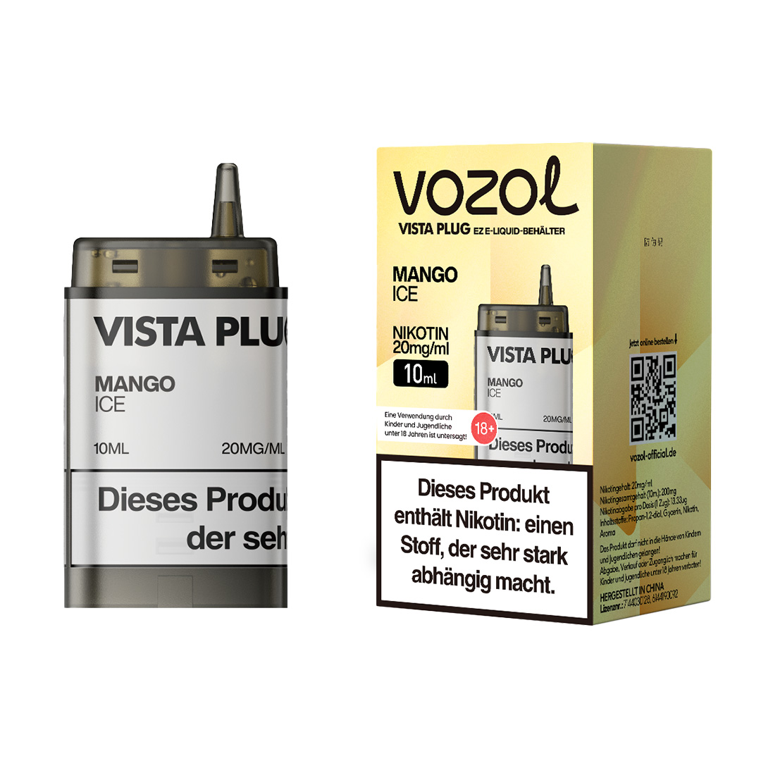 Vozol Vista Plug EZ Pod Mango Ice Vozol Vista Plug EZ Pod Mango Ice
