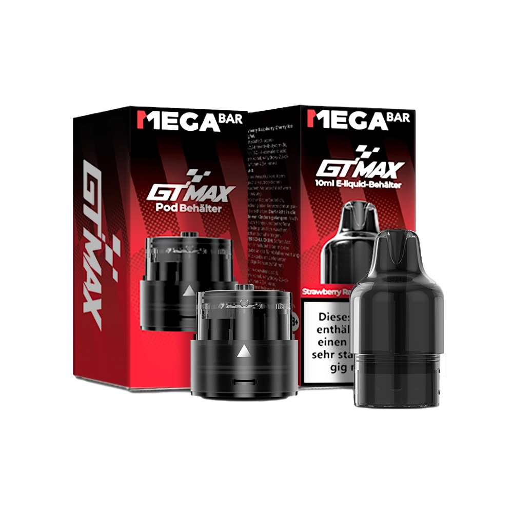 MegaBar GT Max Pod Strawberry Raspberry Cherry Ice 10ml