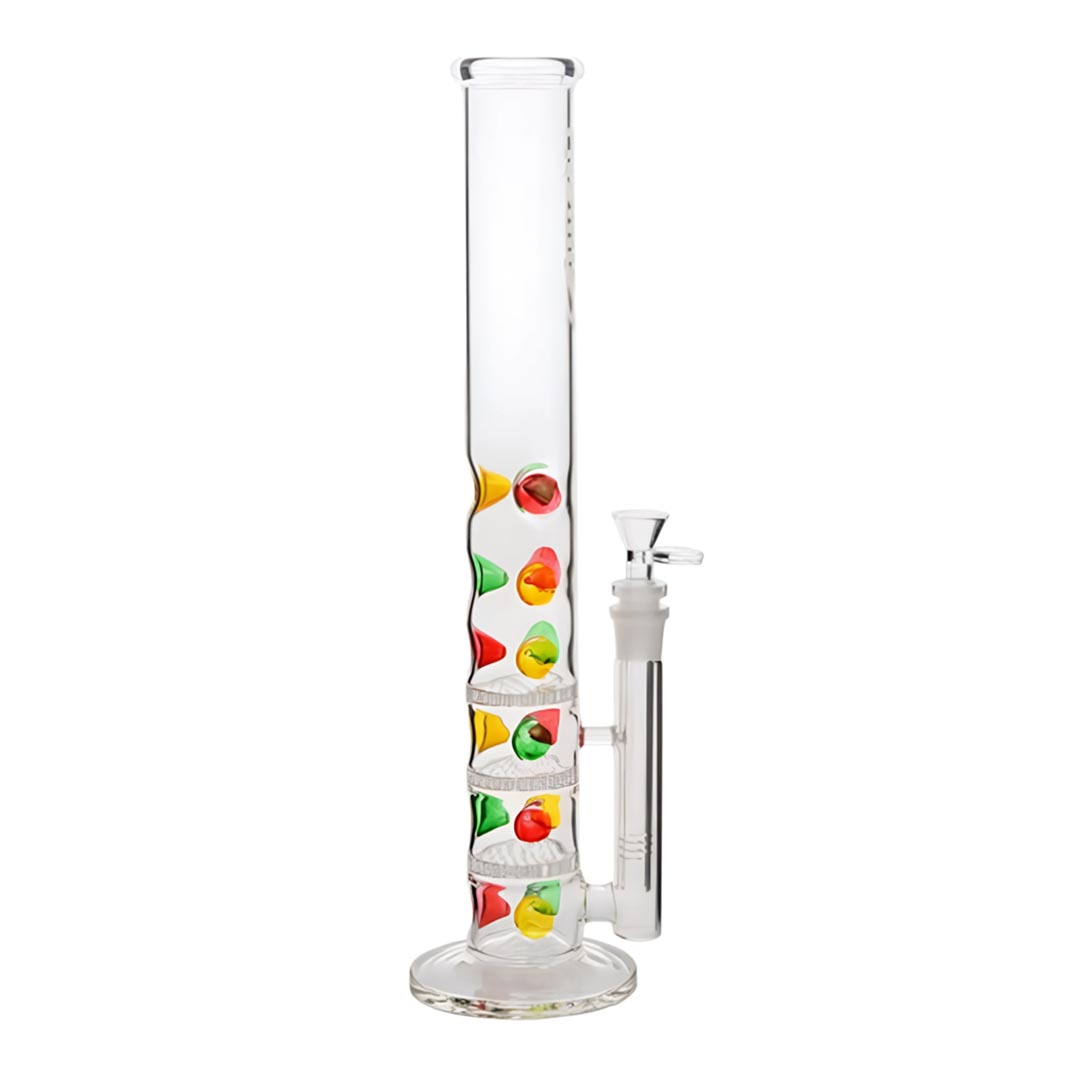 Atomic Glasbong Eis Candy - Bunt 45cm